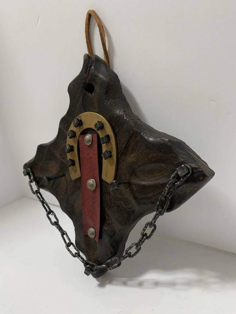 Wood Key Holder Wall Decor Rustic Horseshoe Key Hook