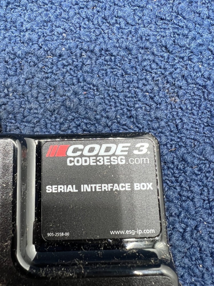 Code 3 CZMATSIB Serial Interface Box (SIB) For Code 3 Matrix Devices
