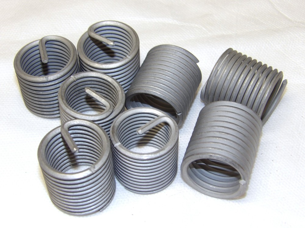 Perma-Thread 1 1/4-7 UNC x 1.5 Coil Thread Inserts 8 pc. Tanged