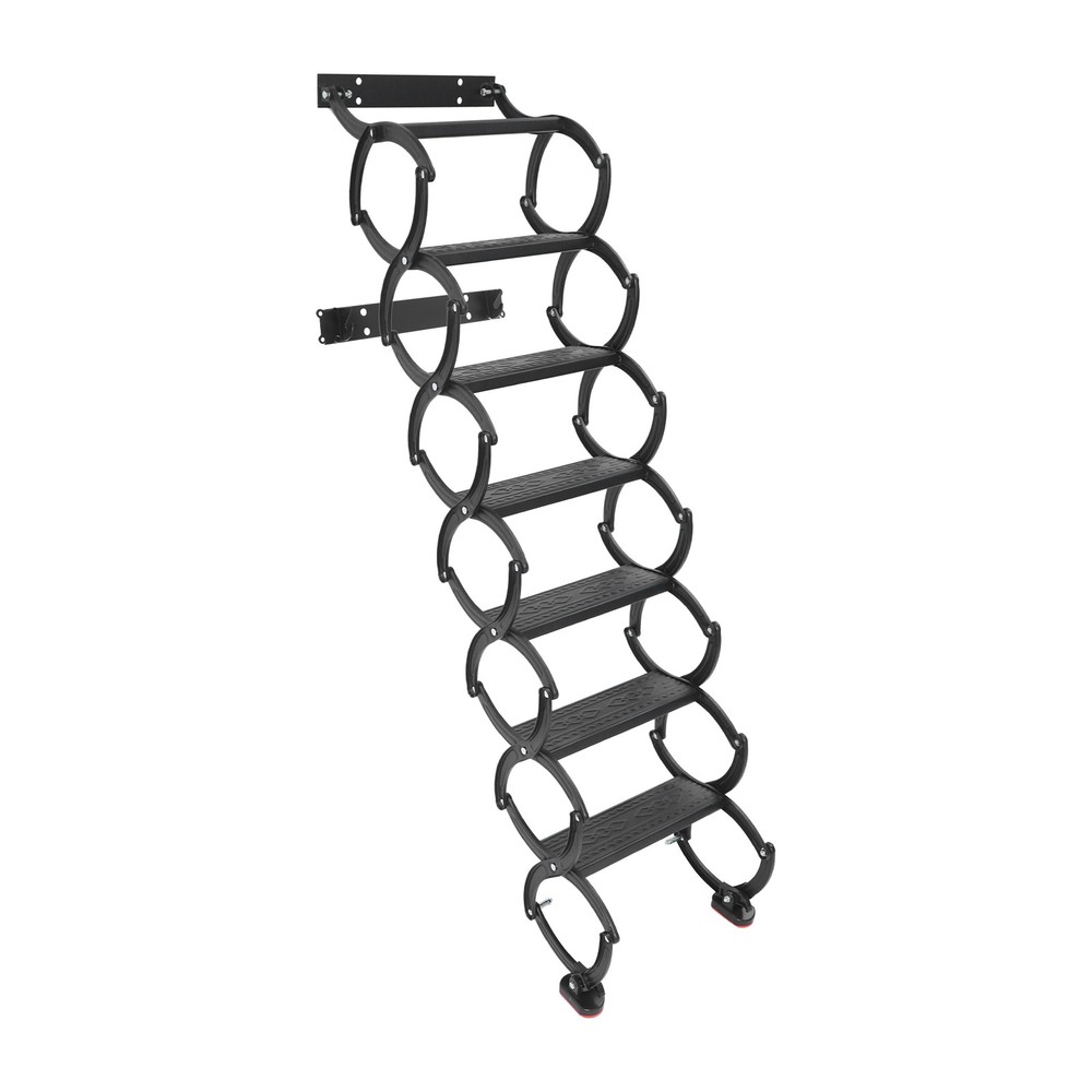 Wall Mounted Folding Ladder Telescoping Step Ladders Retractable Folding Stair