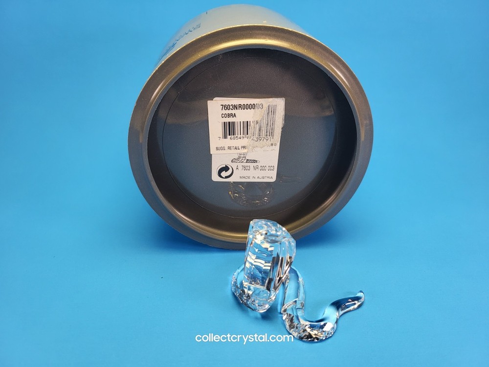 Swarovski Crystal Cobra Snake 243979