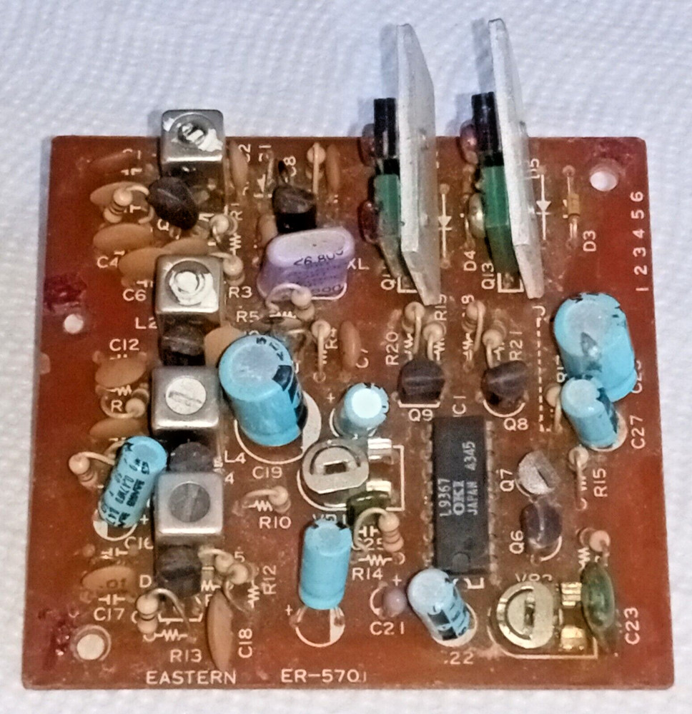 CB Radio Possibly COBRA 2000GT PC Card Eastern 570 for Item Restoration Vintage