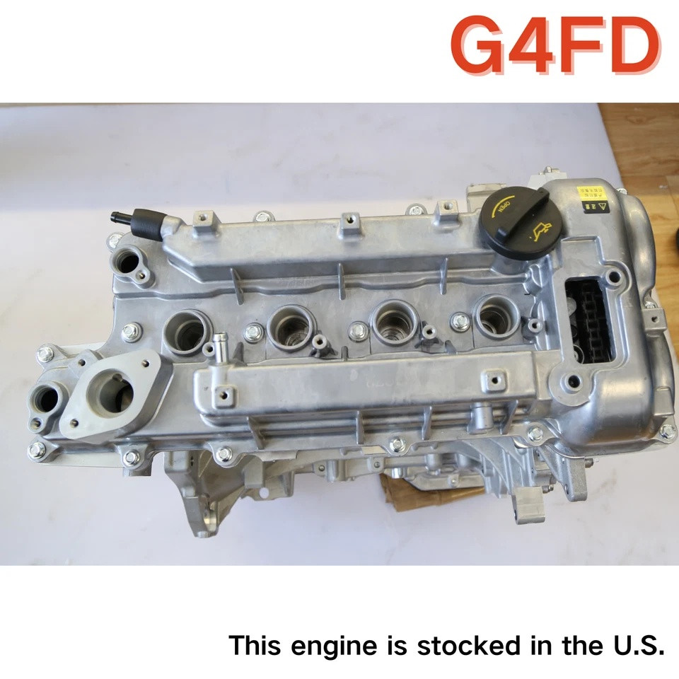 G4FD 1.6L Engine Assey Long Block GAS For Hyundai Tucson Kia Rio Soul 2012-2019