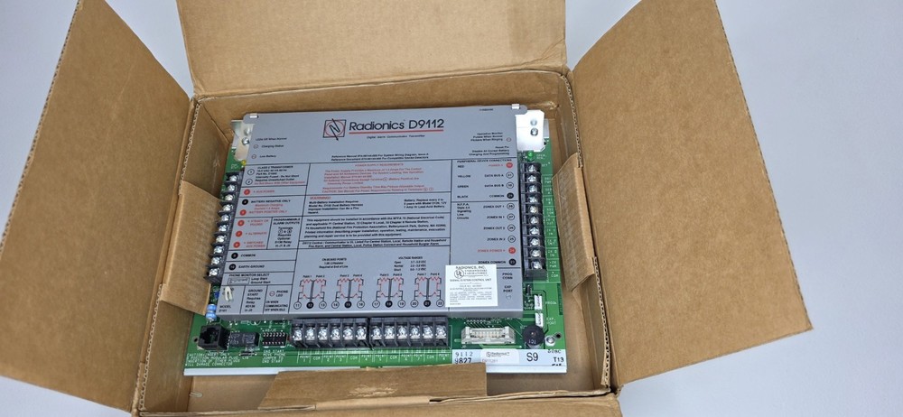 Radionics D9112 Digital Alarm Communicator transmitter