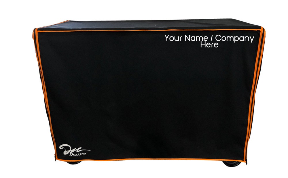 Custom Tool Box Cover by Dmarrco fits Snap-On 84" with Power Outlets