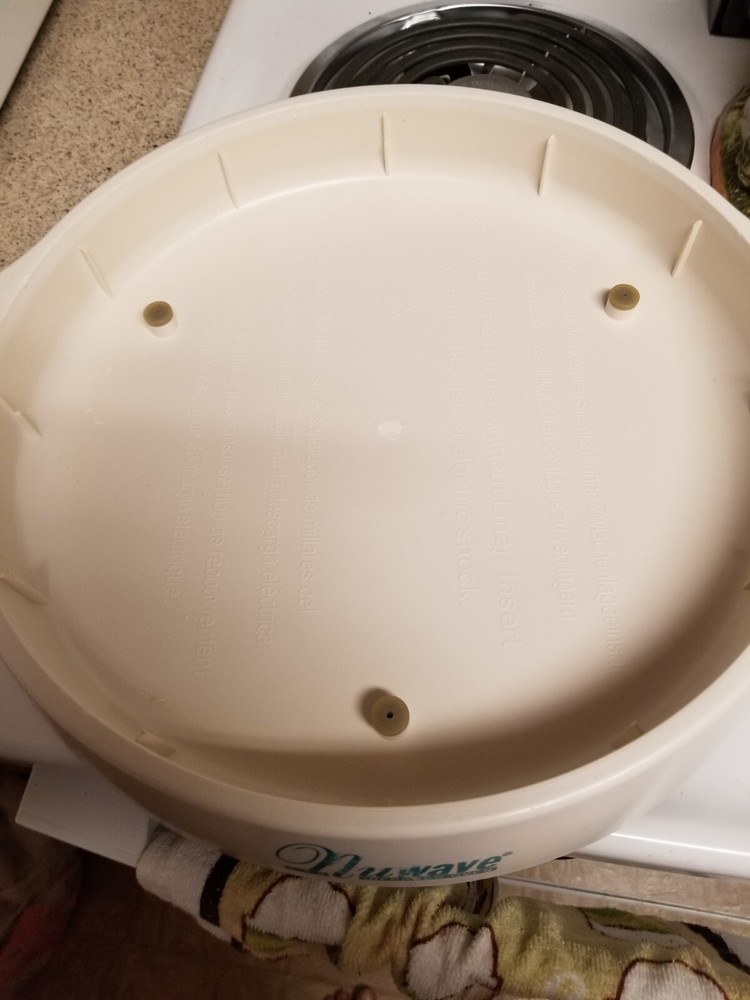 Nuwave Pro Infrared Oven Drip Pan and Bottom Base