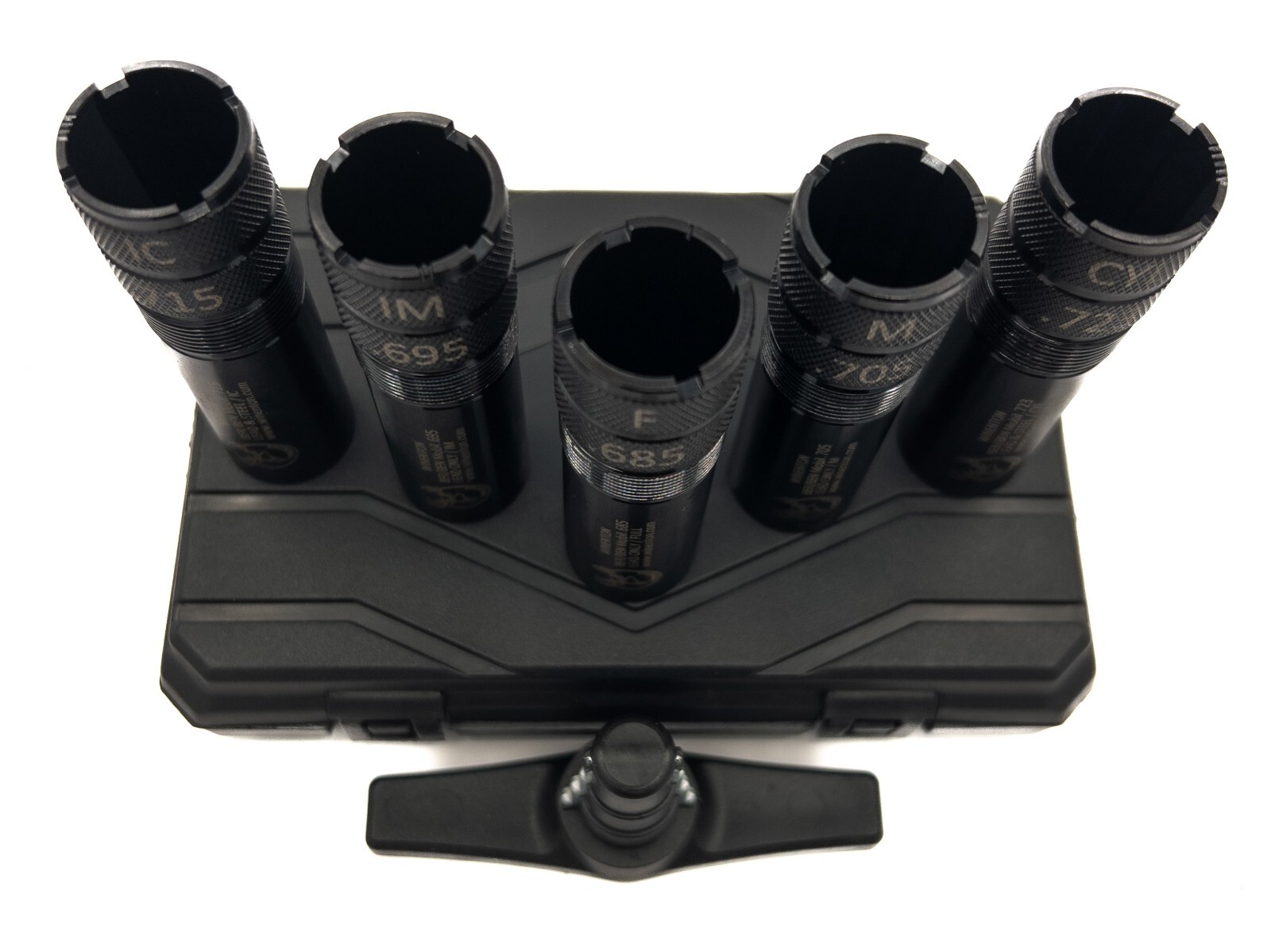 Beretta/Benelli Mobil Thread 12ga Extended Choke Tubes Set 5 pcs Black Winenton™