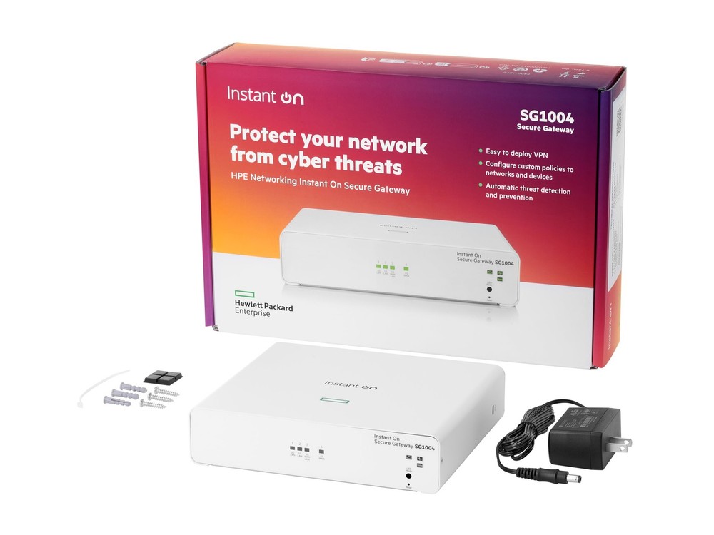 HPE Networking Instant On SG1004 - gateway - secure (S0G33A)
