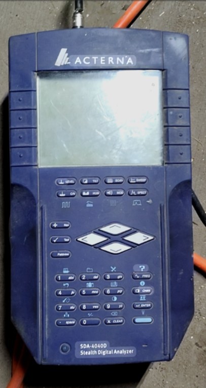 Acterna SDA-4040D Stealth Digital Analyzer Model SDA-4040D MPN SDA-4040D