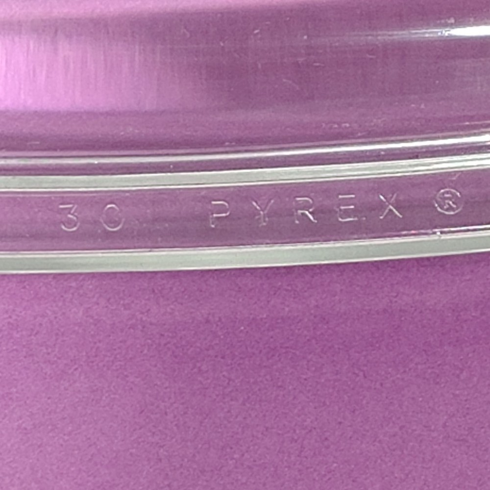 PYREX Casserole Replacement Lid Only DC 1 1/2 C Rectangle Glass Corning ***Read