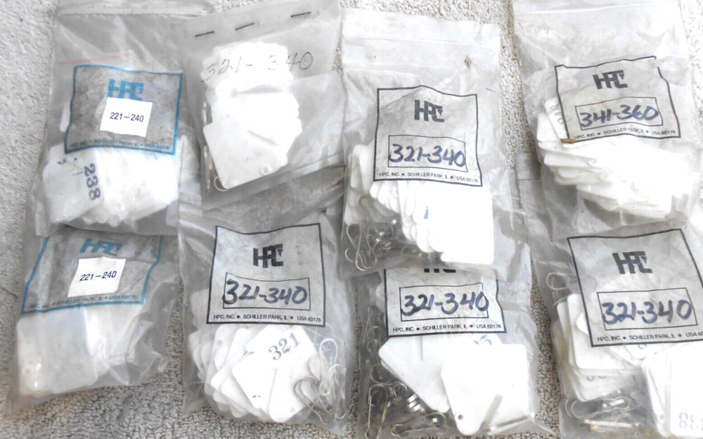 160 HPC Key Replacement Tags