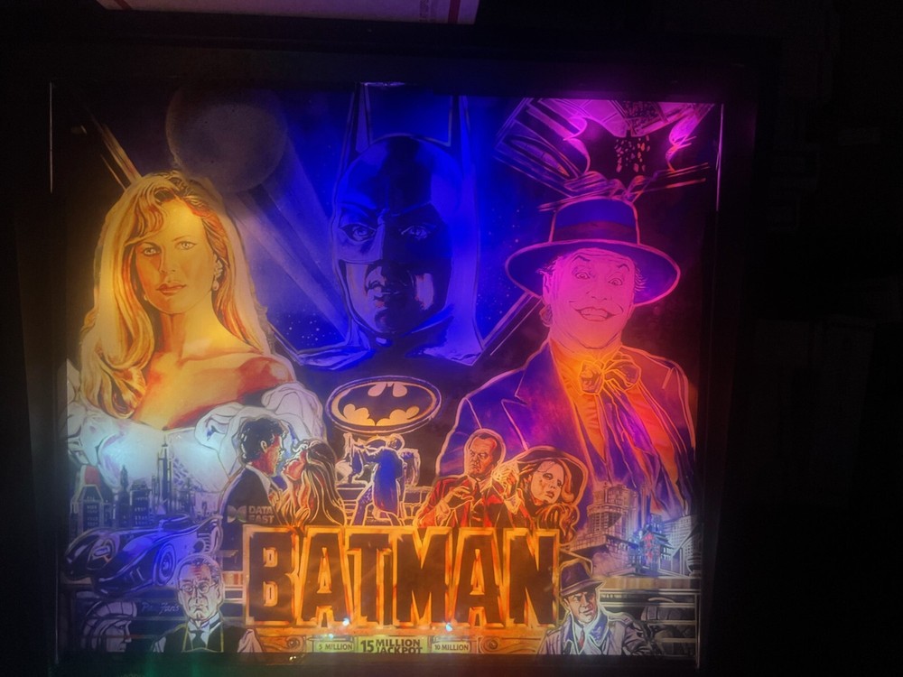 BATMAN NON GHOSTING Lighting Kit custom SUPER BRIGHT PINBALL LED KIT (DATAEAST)