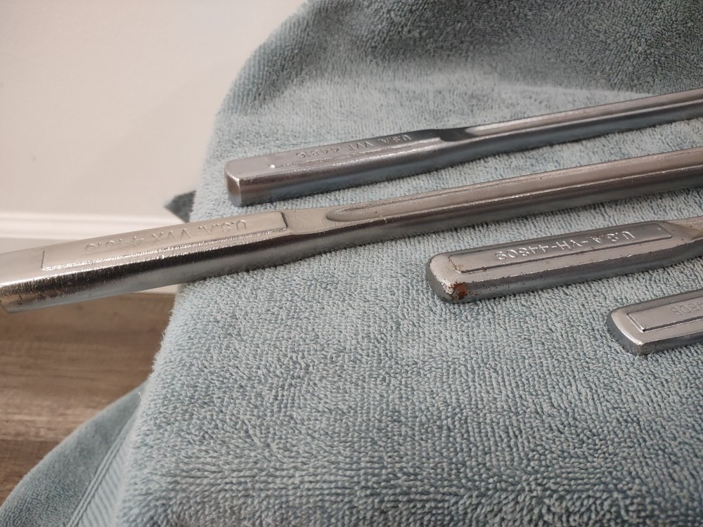 CRAFTSMAN 1/2” DRIVE FLEX RATCHET + Extra sizes Nice shape VIDEO