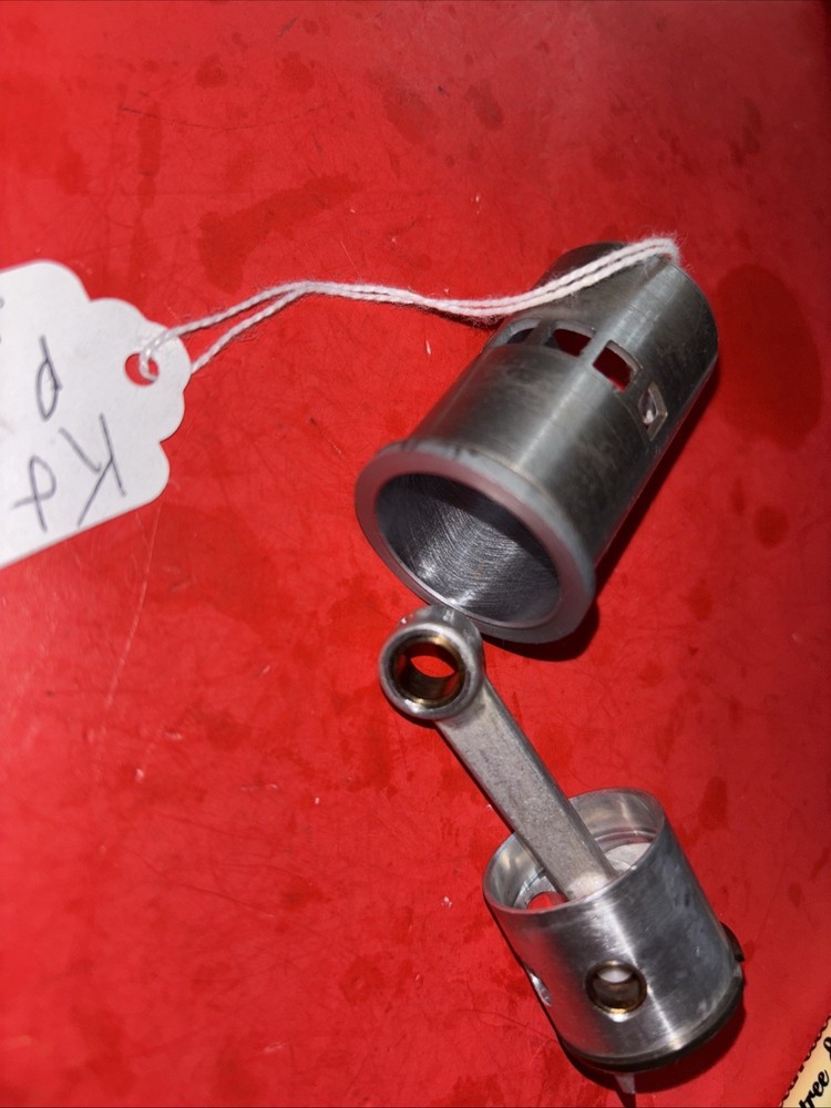 K&B 61 PISTON AND SLEEVE ASSY Used WITH NEW RING INSTALLED
