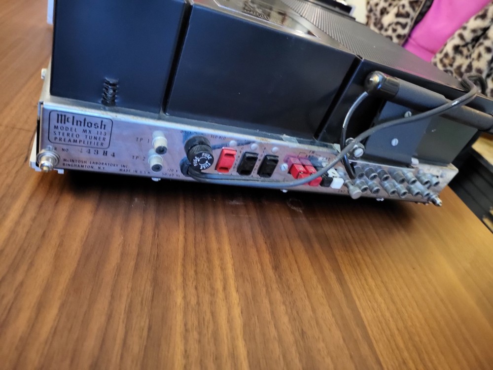 mcintosh mx 113 preamplifier