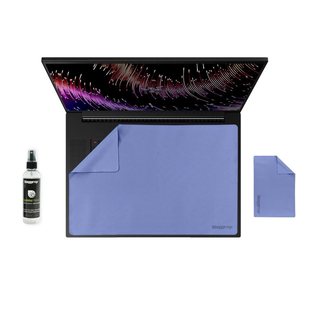 17.3" Laptop Screen Protector Keyboard Cover Microfiber & Cleaning Kit UnderWare