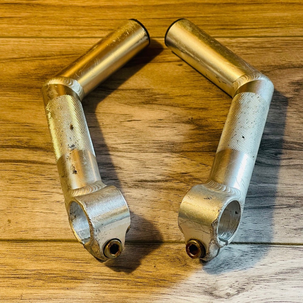 Control Tech Welded Aluminum Bar Ends Silver Long