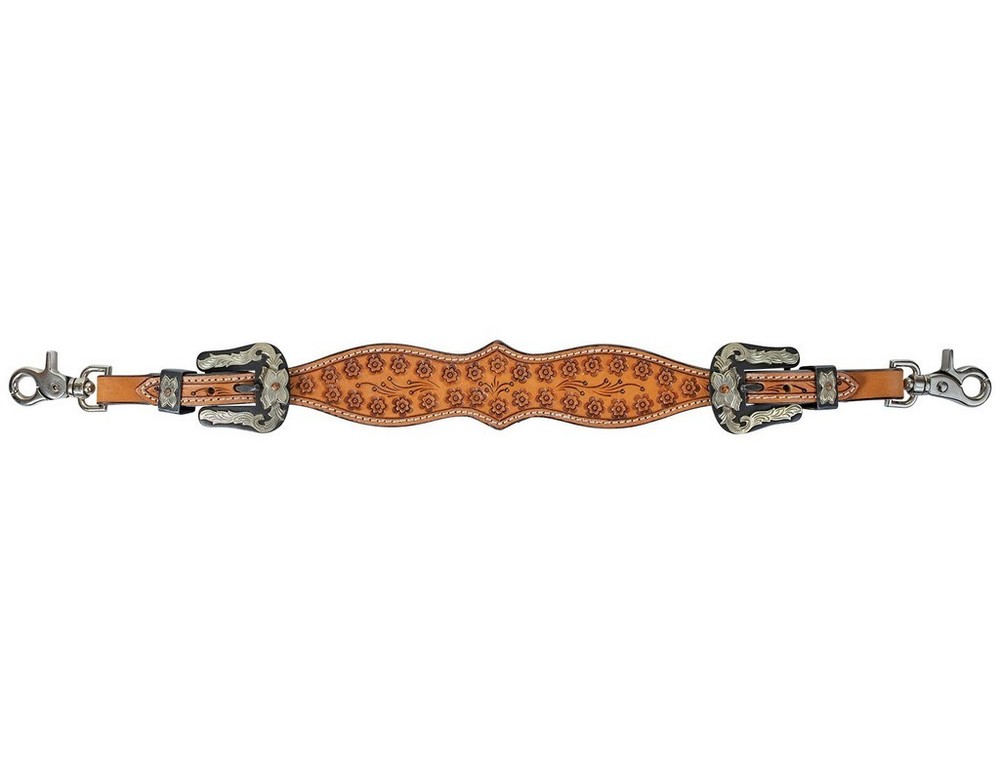 Circle Y Wither Strap Aces High Scroll Tooling Antique 1022-45-W4