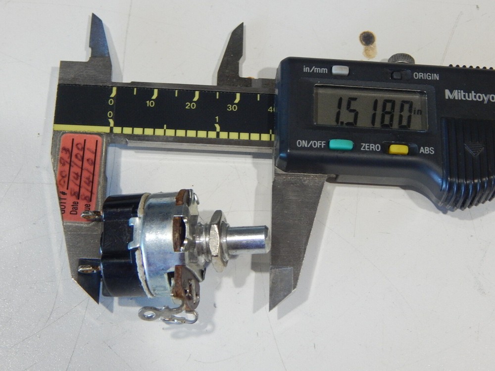 235309 H00-298 50 OHM 2WATT POTENTIOMETER WITH ON-OFF PULL SWITCH - FAST SHIP