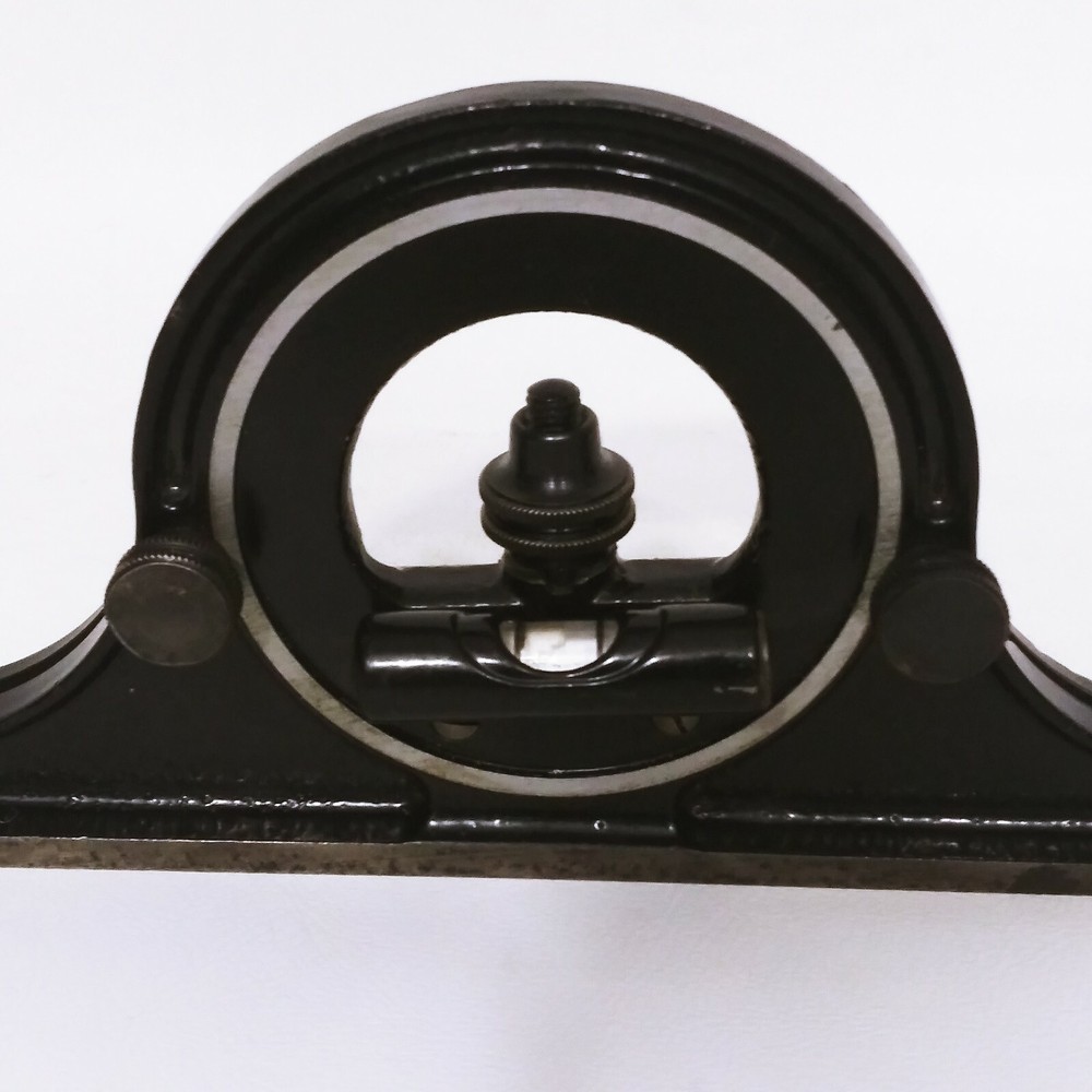 Vintage Protractor Head with Level