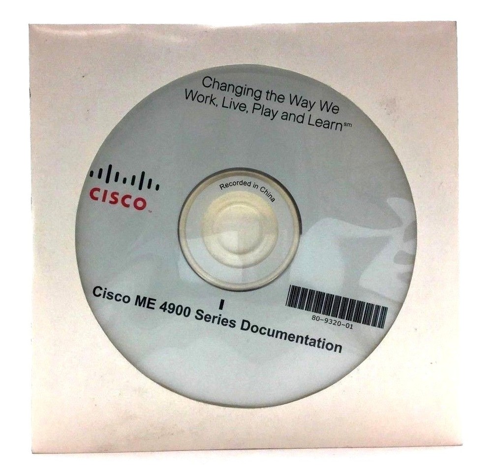 Cisco Catalyst 4900 Series Switches Hardware Documentation CD Instruction Guide
