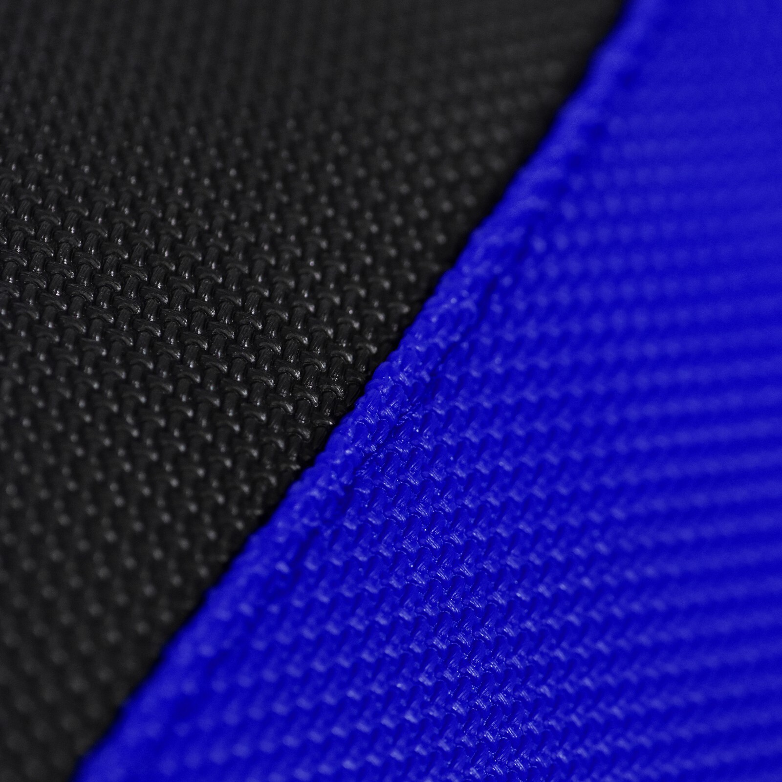 1996-2001 YAMAHA YZ 125 YZ250 Seat Cover BLUE SIDES / BLACK TOP / BLUE RIBS #75