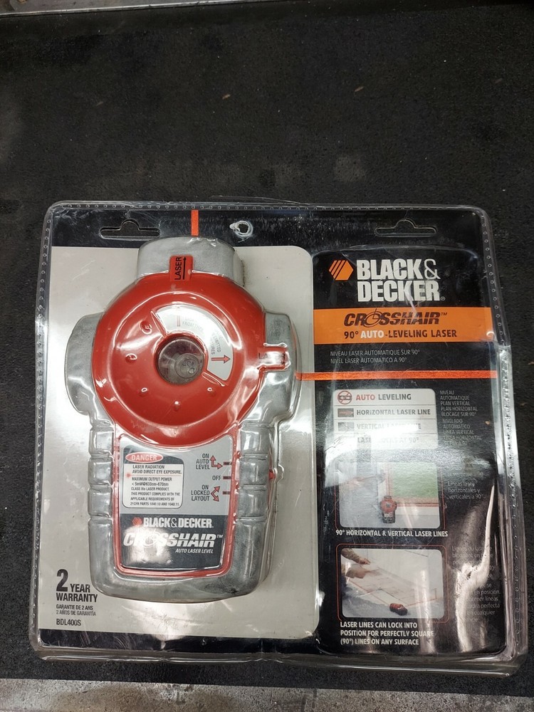 Black and Decker auto leveling laser