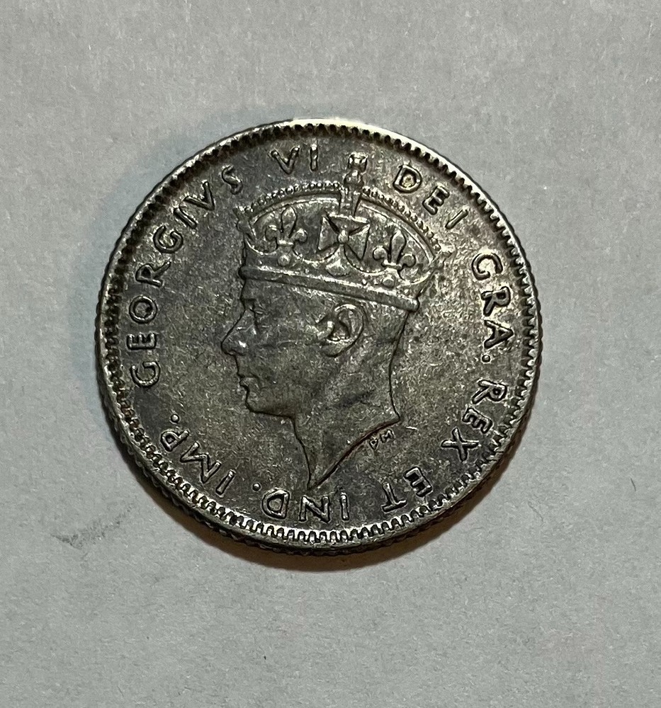 1946 Newfoundland Silver 10 Cents