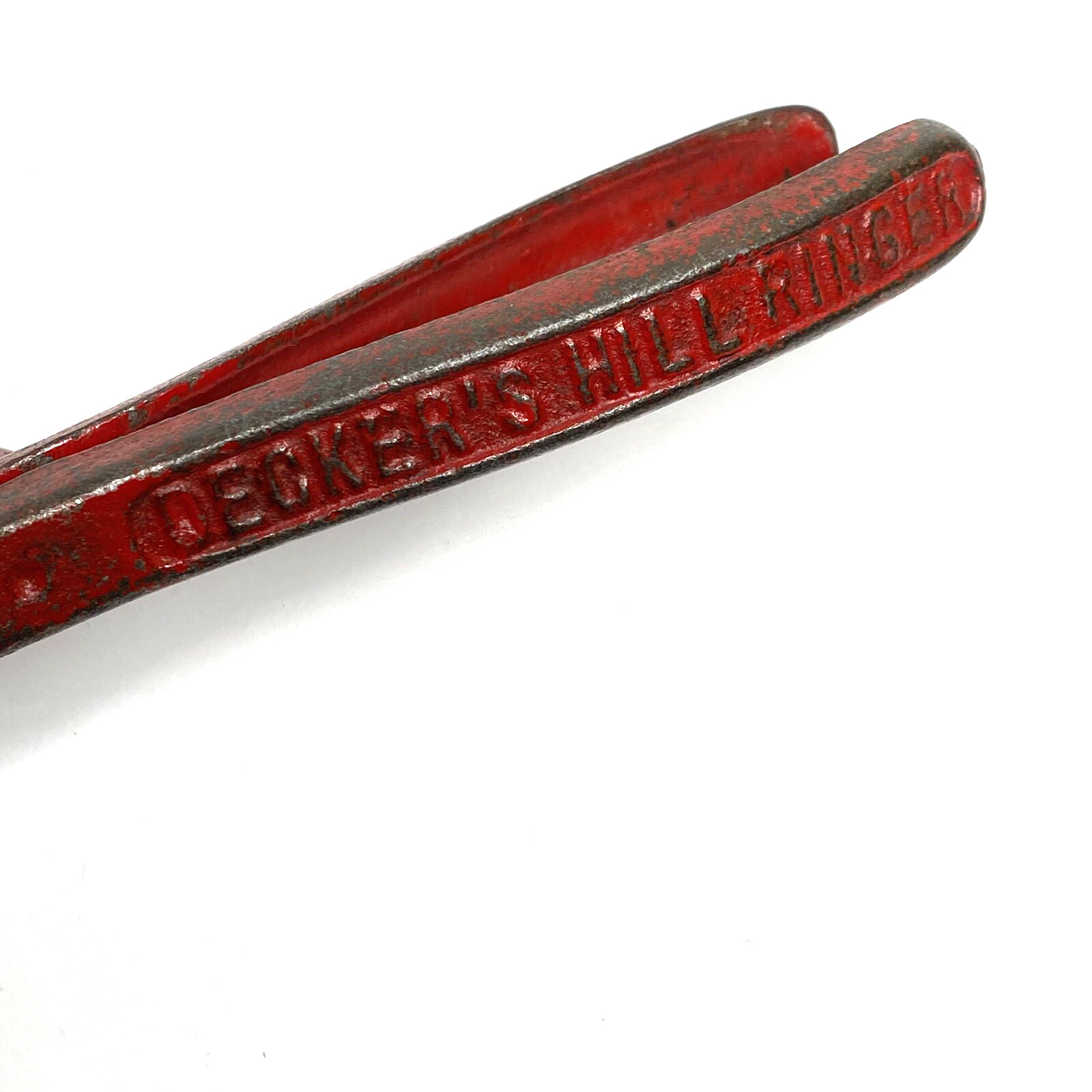 Vintage Decker’s Hill Hog Ring Ringer Pliers Red