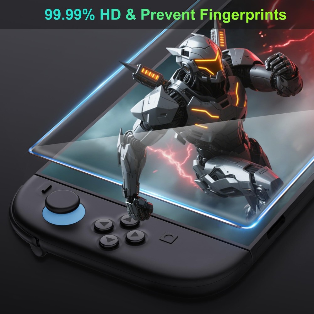 Nintendo Switch 2 - 7.9" Screen Protector - HD Clear with 9H Hardness - 2 Pack