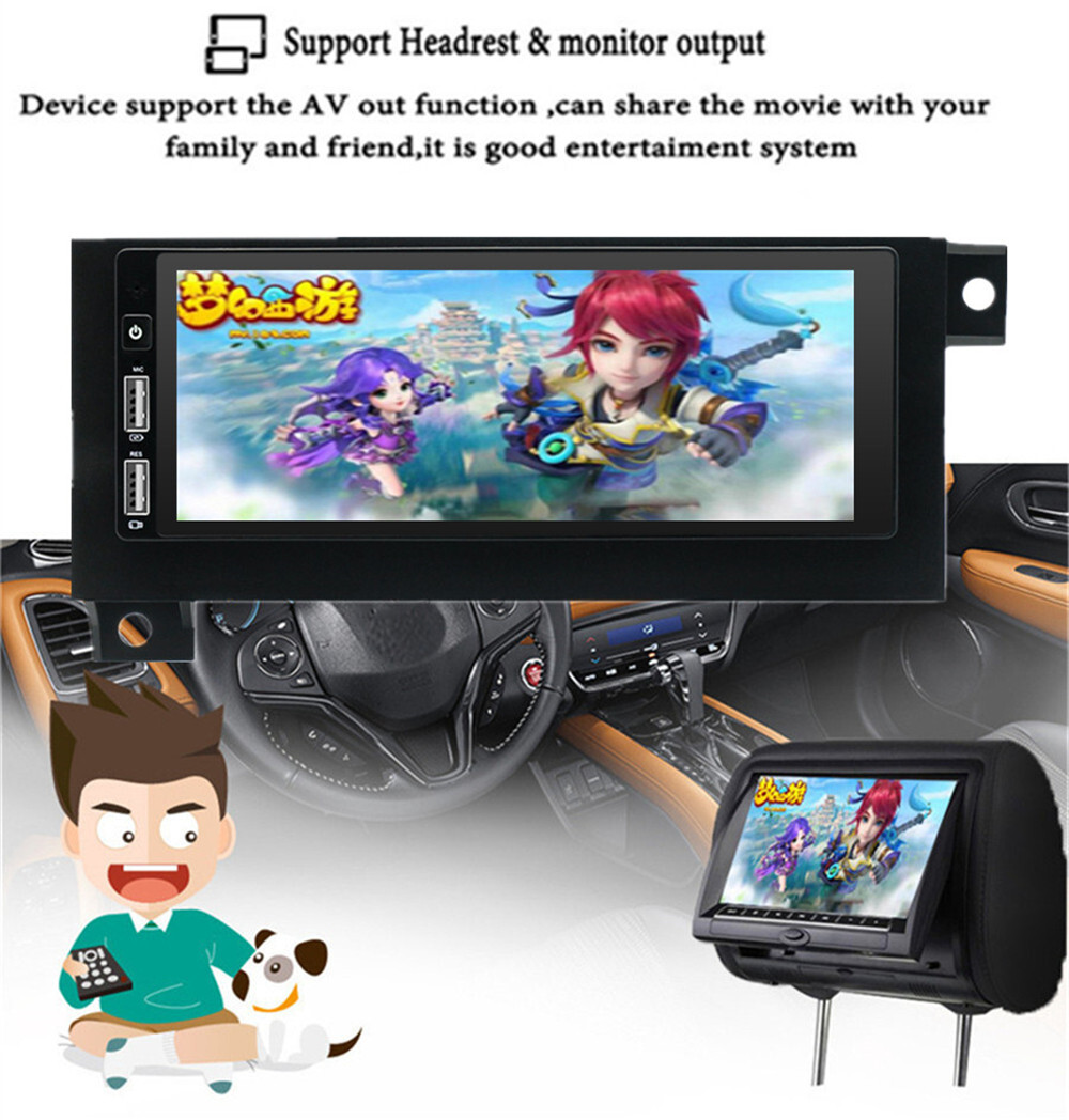 Car Radio Stereo GPS WIFI BT FM Head Unit Fit For 1993-1998 Jeep Grand Cherokee