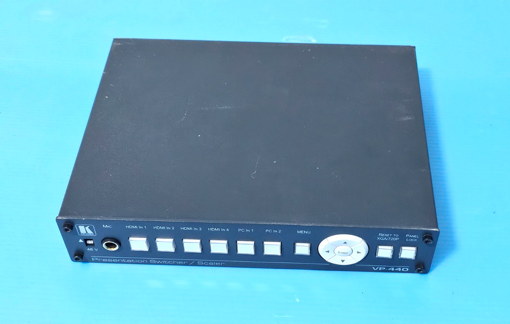 Kramer VP-440 6-Input Presentation Switcher/Scaler Used