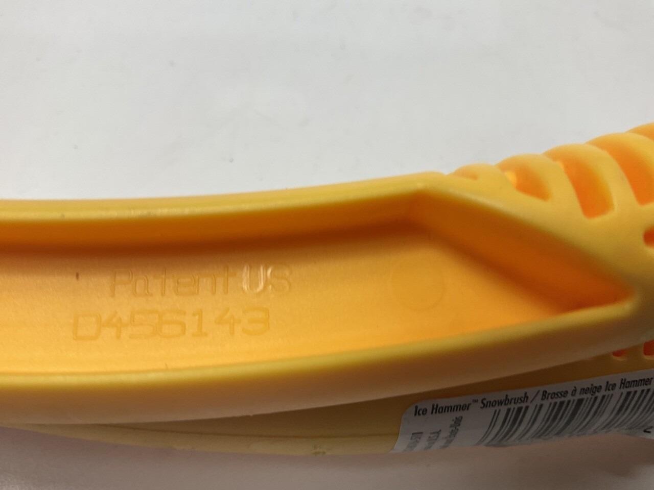 Hopkins SubZero 23" Ice Hammer Heavy Duty Snowbrush & Ice Scraper Yellow 16511