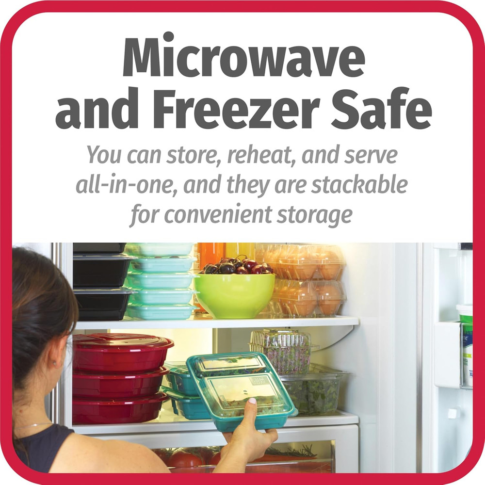 Meal Prep 60-Piece Container Set, Made without BPA