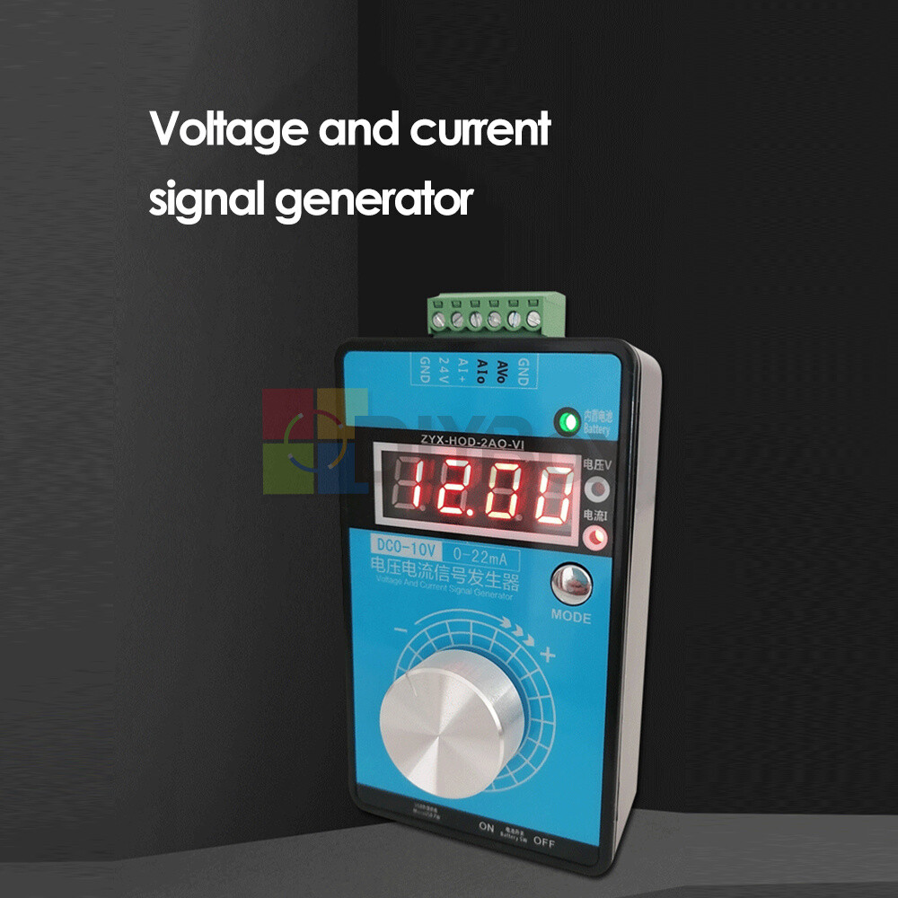 Precision 0-5V-10V Voltage 0-4-20MA Current Signal Generator Process Calibrator
