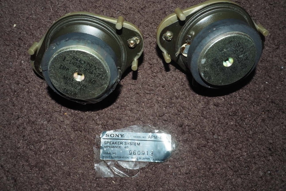 SONY APM-404 original tweeters pair