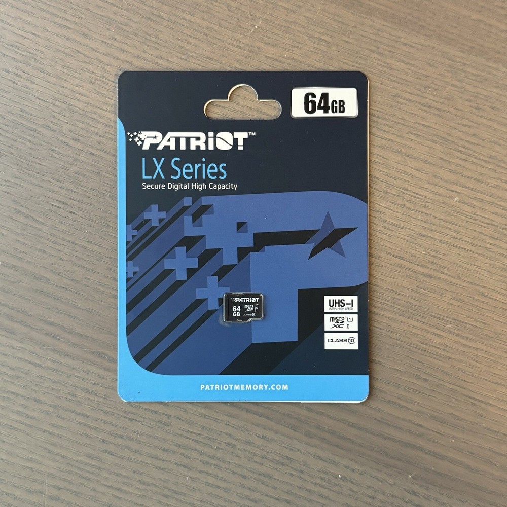 Patriot LX Series 64GB Micro SD Flash Memory