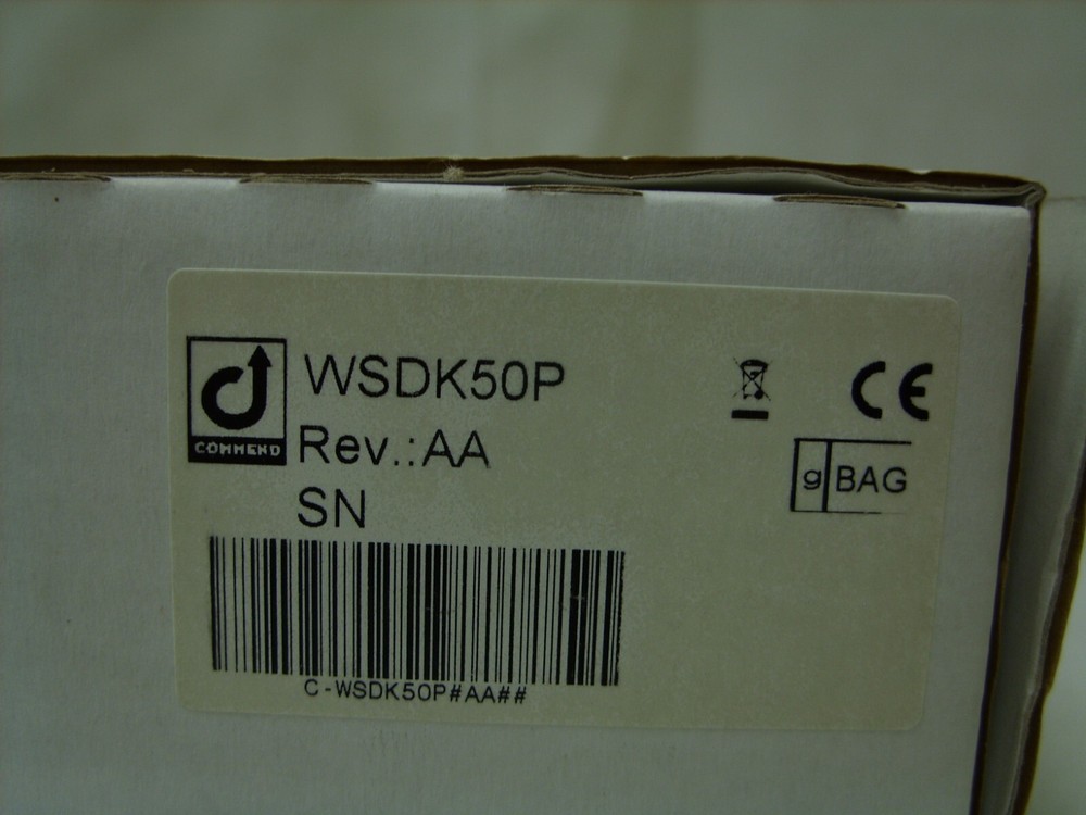 COMMEND - INTERCOM DESKTOP & WALL MOUNT BRACKET KIT - WSDK50P - *NEW OLD STOCK*