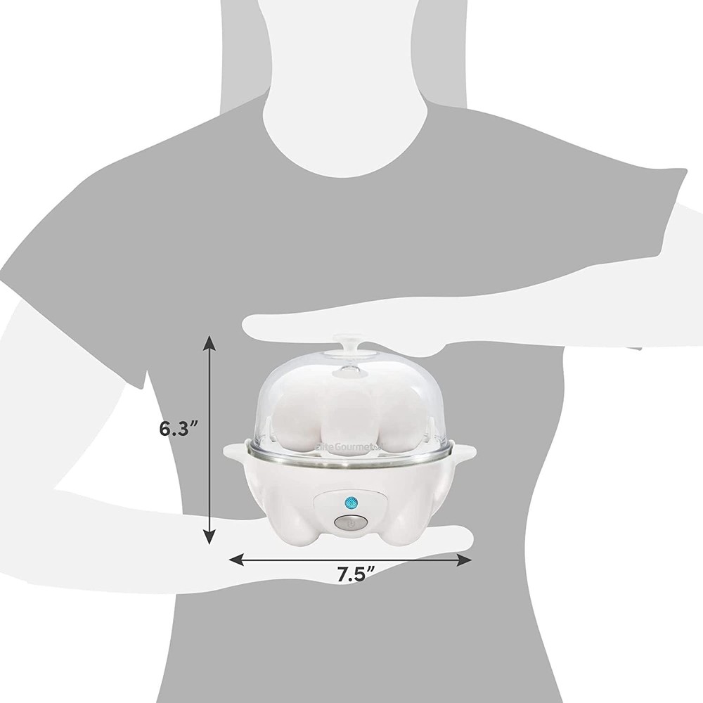 Automatic Egg Cooker with Timer: Perfect Hard, Medium, or Soft Boiled Eggs
