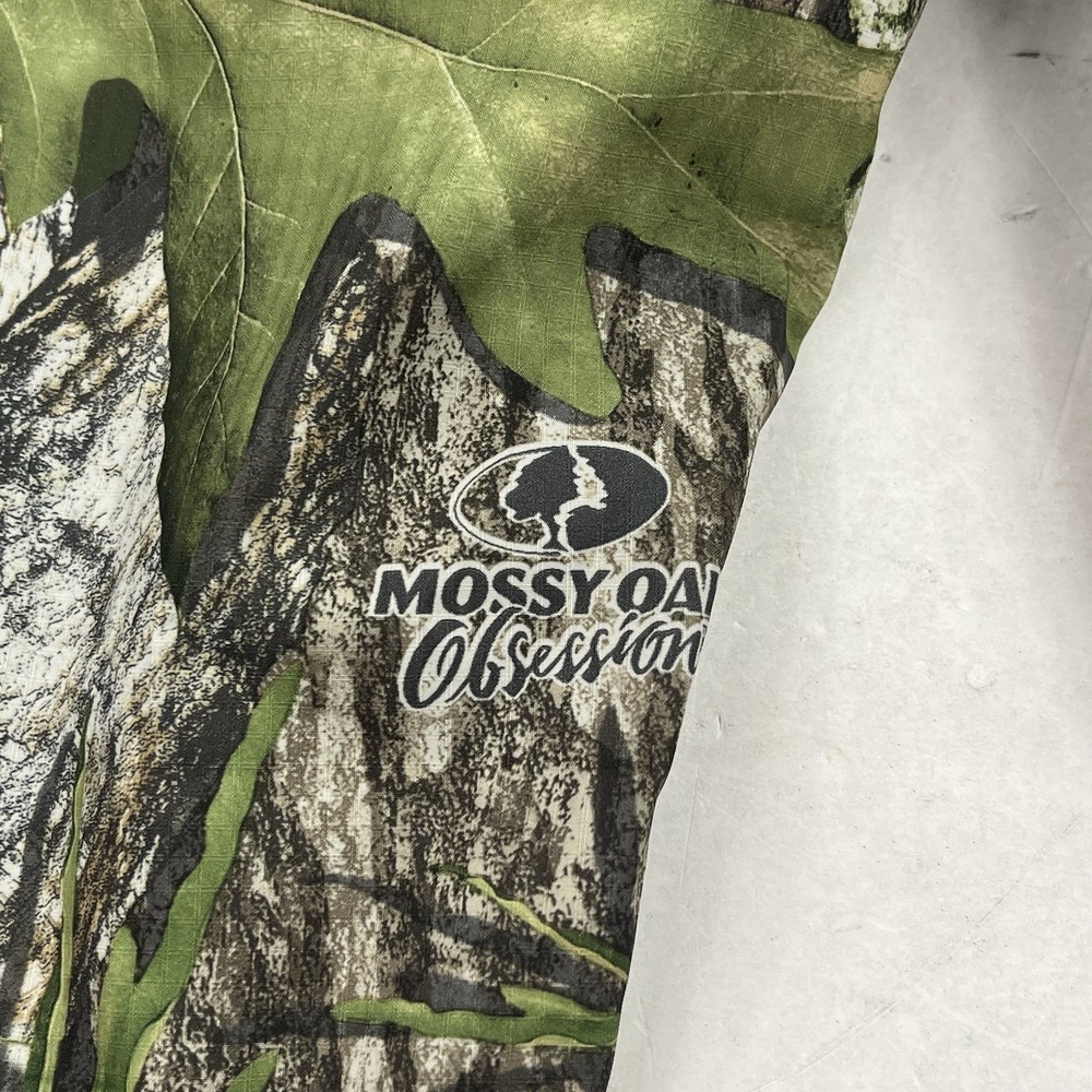 Under Armour Pants Mossy Oak Obsession Camo 32/30 Draw String Ankle Polyester