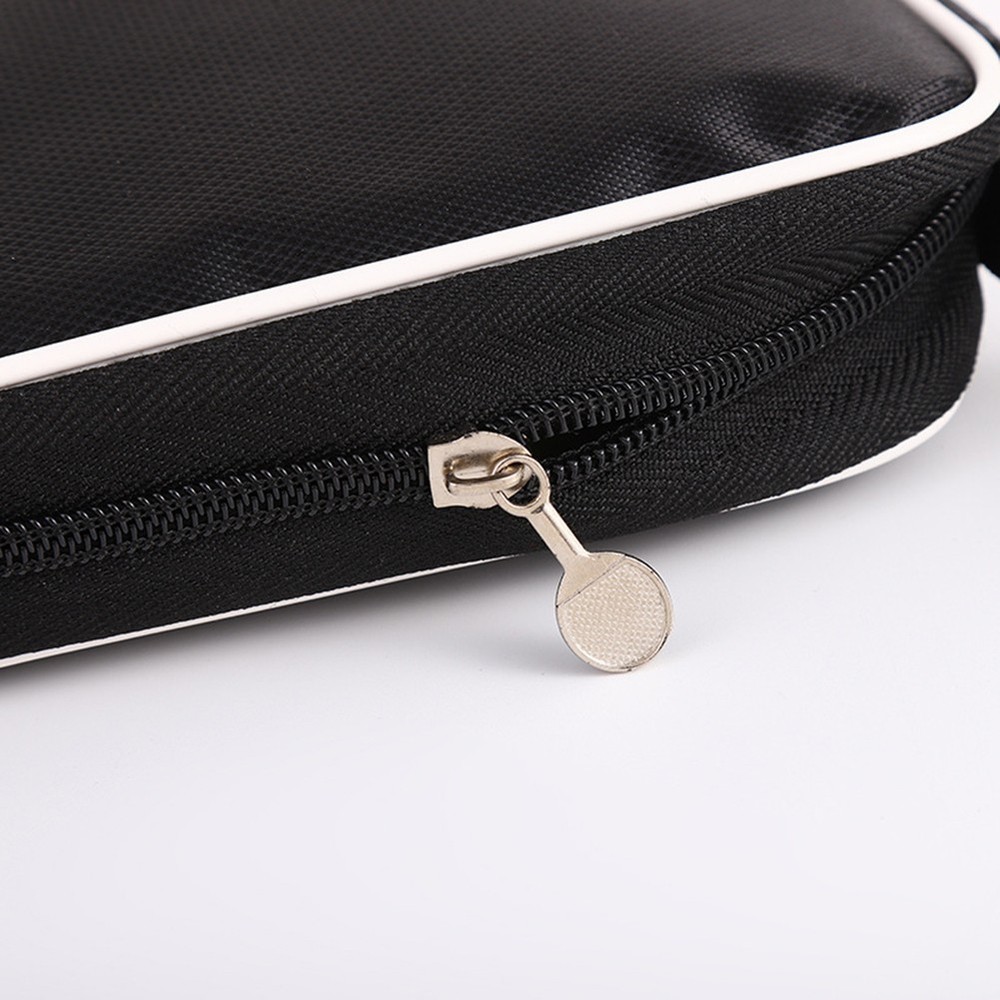 Portable Table Tennis Rackets Bag Rectangle Paddles Case Dustproof Storage Bag