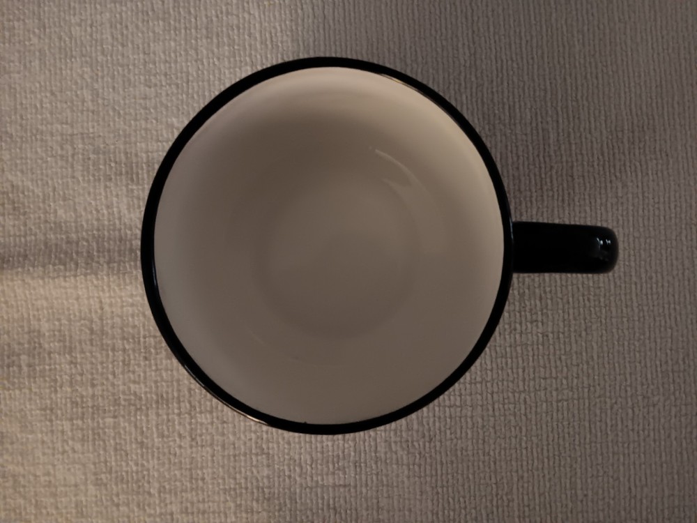 Kiss-Kiss Ceramic Oversize Mug*NO BOX-SEE DESCRIPTION*