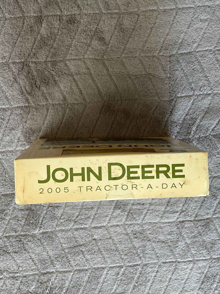 2005 John Deere Tractor-A-Day, Never Opened, Diecast Tractor Inside