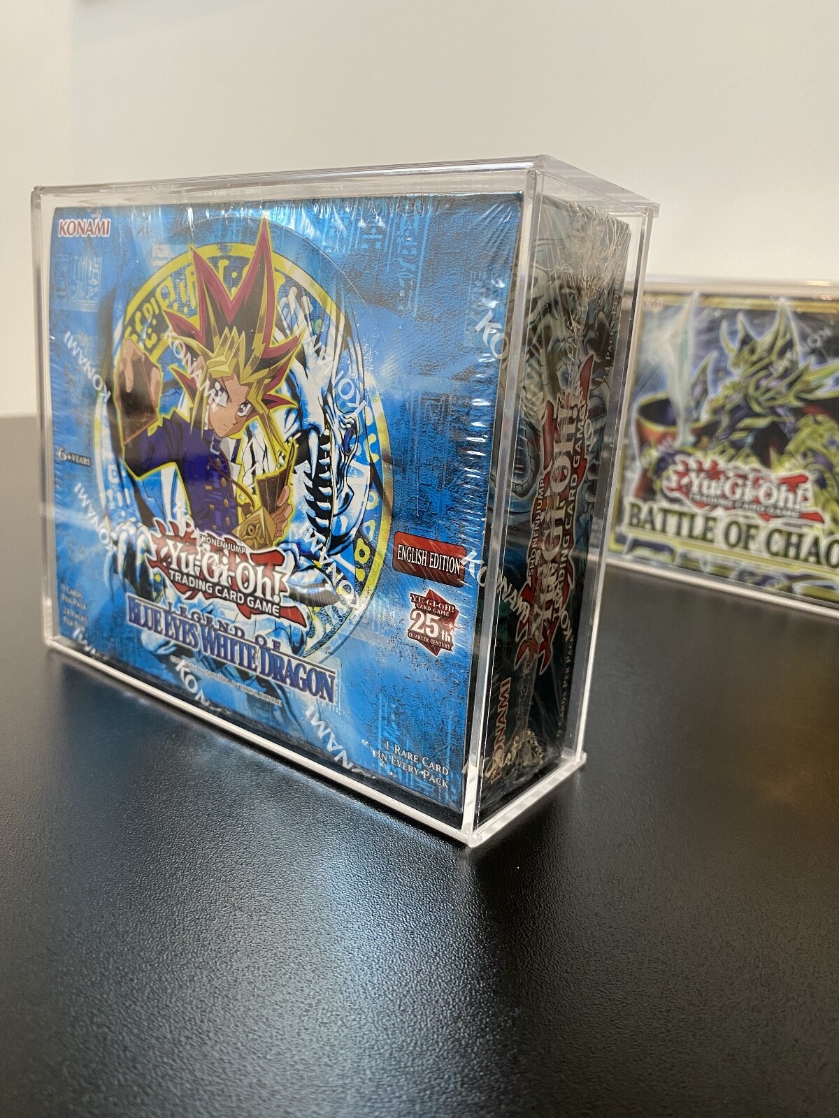 Yu-Gi-Oh! Acrylic Booster Box Case Universal Fit 100% UV Protection 3M AAA Grade