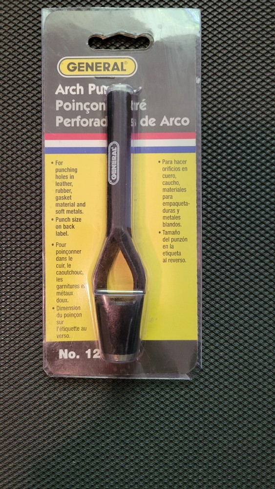 General Tools 1271E 1/2" Arch Punch