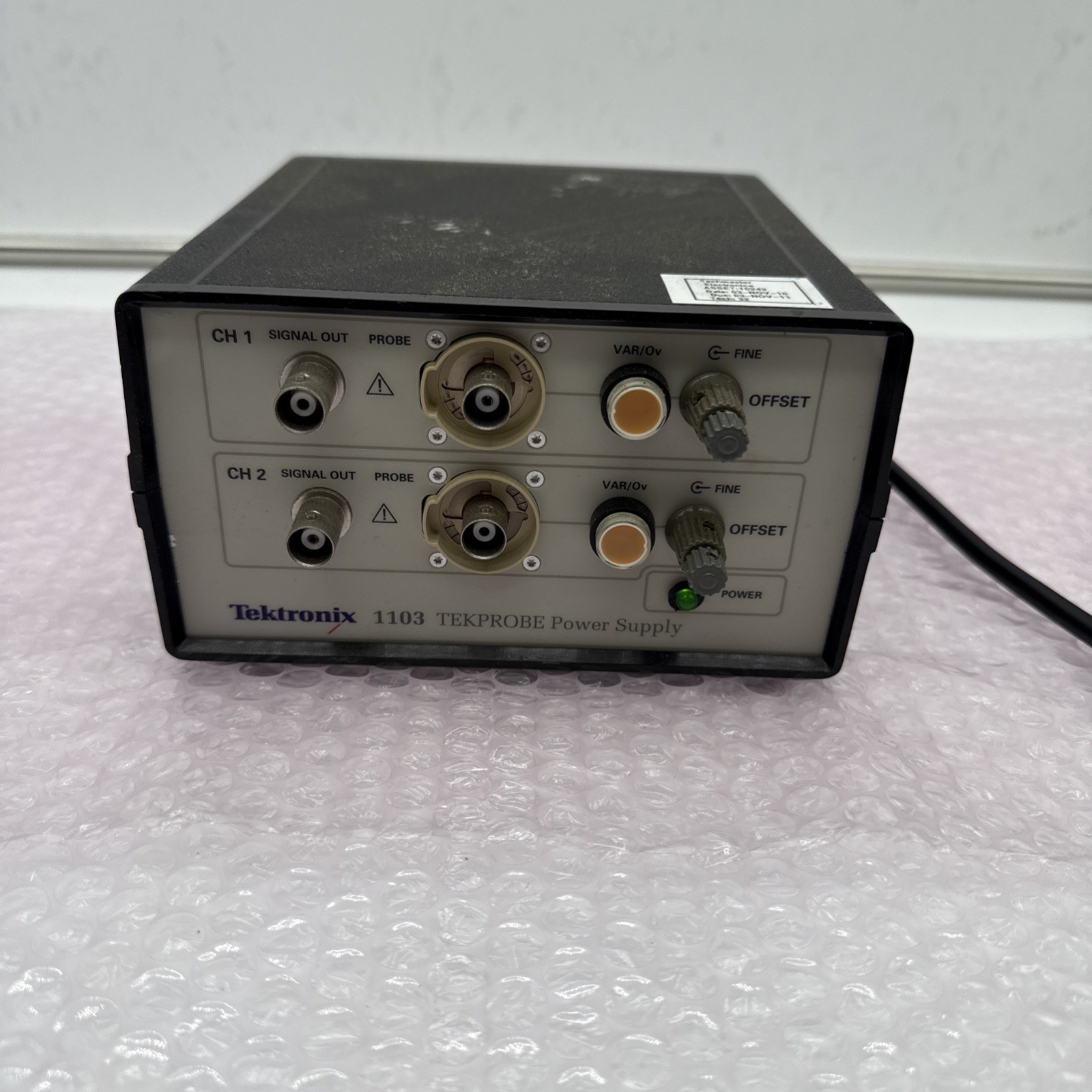 Used Tektronix 1103 Power Supply Tekprobe 2-Channel Tested Working
