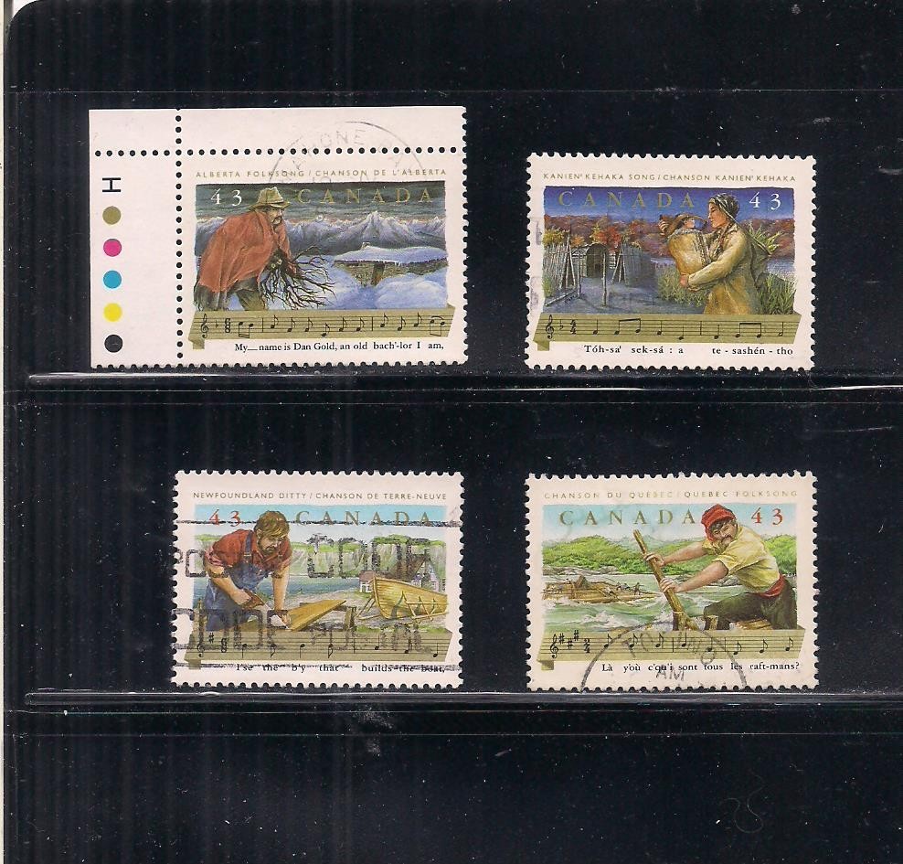 Canada 1491-1494 used