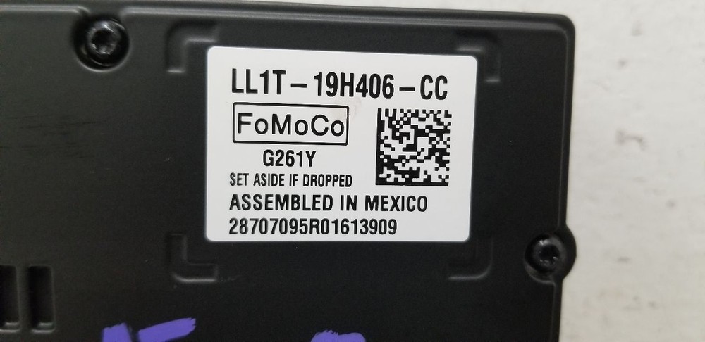 20 FORD EXPEDITION WINDSHIELD MOUNTED FRONT CAMERA LL1T19H406CC