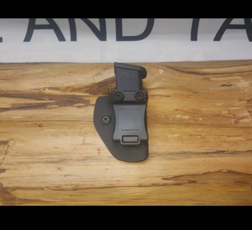 Kydex Magazine Pouch for Glock 43X / Glock 48 *** G48 ***Free Shipping***BLK***