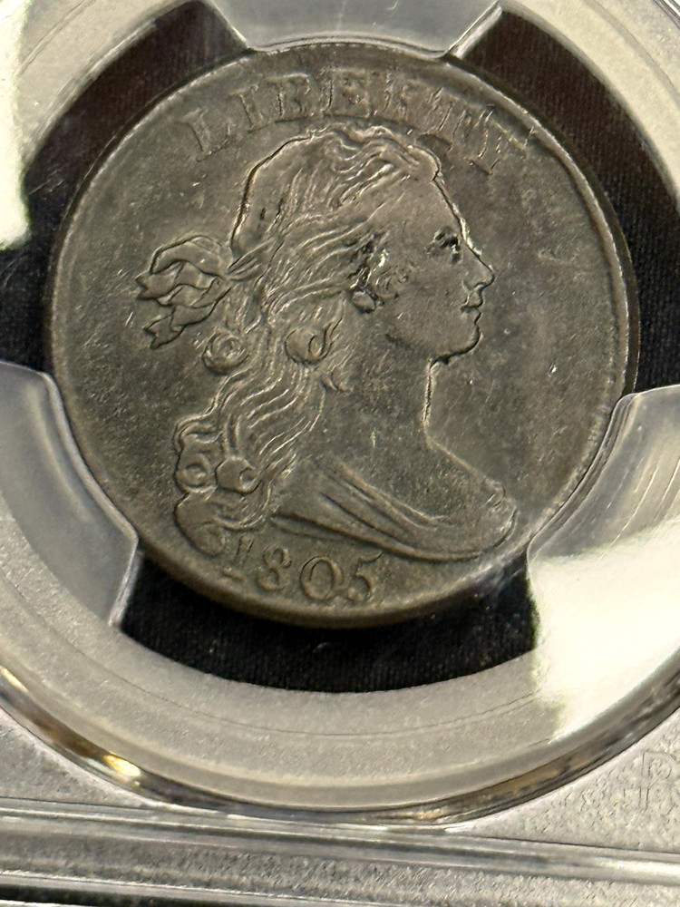 1805 PCGS XF Draped Bust Large Cent